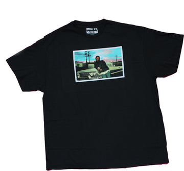 Boyz N The Hood Mens T-Shirt - Ice Cube leaning against car