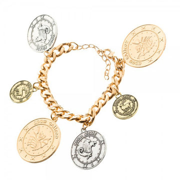 Harry Potter Coins Charm Bracelet