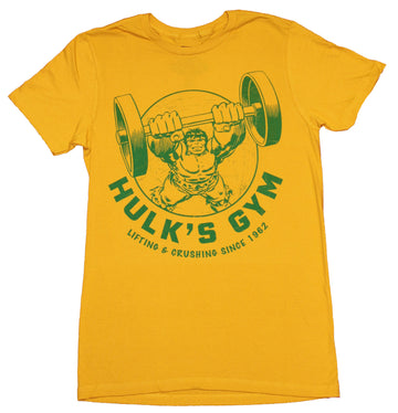 Hulk Incredible Mens T-Shirt - Hulk's Gym Lifting and Crushing Since 1962