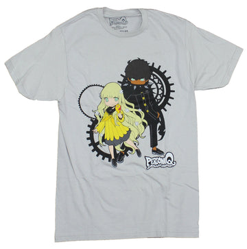 Persona Q Mens T-Shirt - SD Rei & Zen Character Image