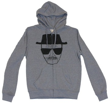 Breaking Bad Mens Hoodie Sweatshirt - Classic simple Heisenberg Sketch Face