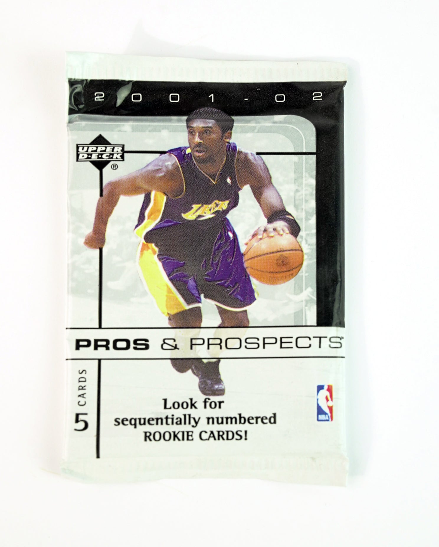 Unopened 2001-2002 Upper Deck Pros and Prospects  Basketball Card Pack