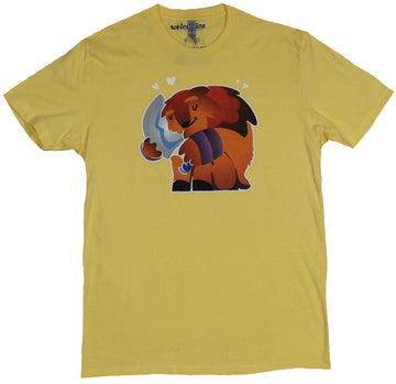 DOTA 2 Mens T-Shirt - The Earthshaker's Cherished Item Hug Image