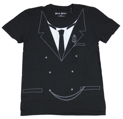 Black Butler Mens T-Shirt - Sebastian Costume Front Image - Inmyparentsbasement.com