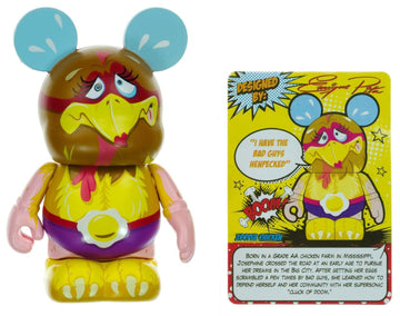 Zooper Chicken - Disney Vinylmation ~3" Zooper Heroes Series Designer Figure