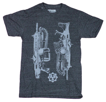 Gears of War Mens T-Shirt  - Marcus Fenix Heavy Weaponry Image