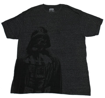 Star Wars Mens T-Shirt - Giant Darth Vader Side Print