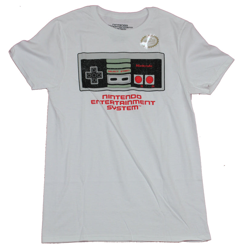 Nintendo NES Mens T-Shirt - Nintendo Entertainment System Controller - Inmyparentsbasement.com