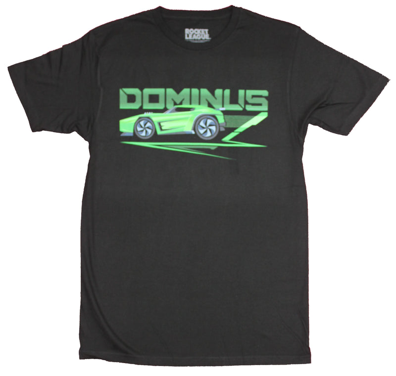 Rocket League Mens T-Shirt- Dominus Green Car Image