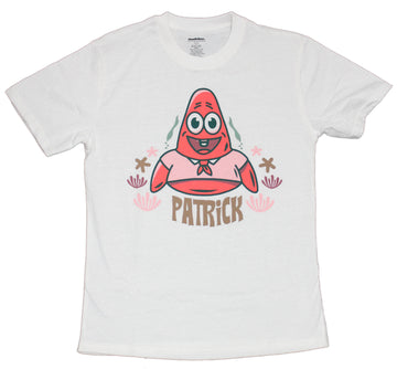 Spongebob Mens T-Shirt  Patrick Stylized Over Name