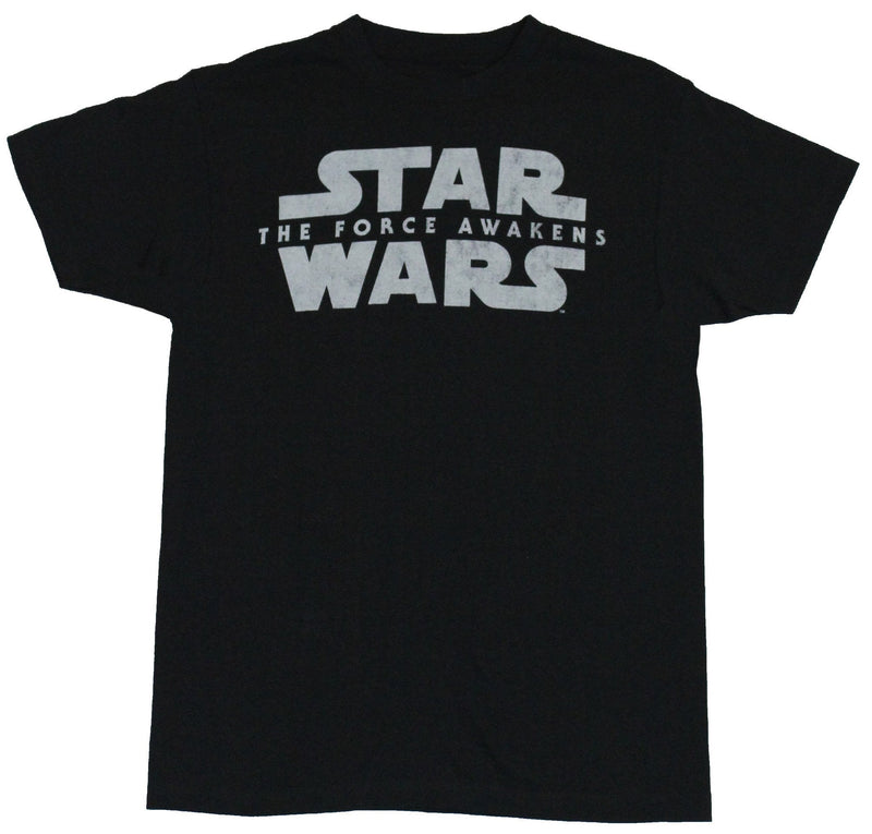 Star Wars the Force Awakens  Mens T-Shirt - Classic Word Crawl Logo - Inmyparentsbasement.com