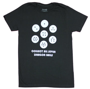 Dragon Ball Z Mens T-Shirt - Collect All Seven Ball Image