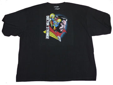 Doctor Strange Mens T-Shirt- Casting Magic Vertical Name Profile Image