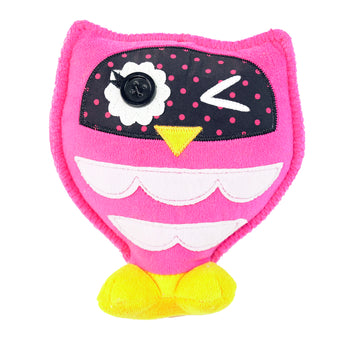 Lalaloopsy Pets Bea Spells Alot Pink Owl 6" Plush Stuffed Doll