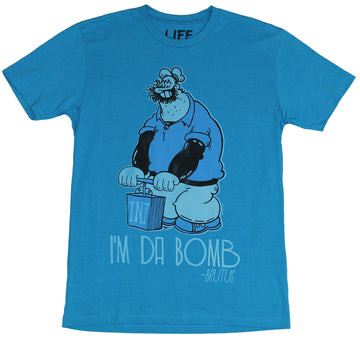 Popeye Mens T-Shirt -  I'm bomb Brutus TNT Image