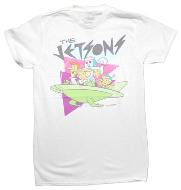 The Jetsons Mens T-Shirt - George & Group Car Under Logo