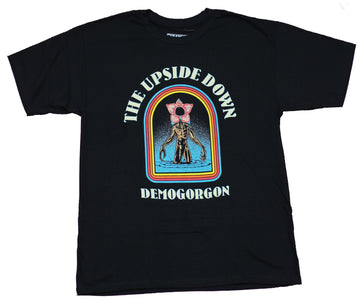 Stranger Things Mens T-Shirt - The Upside Down Demogorgon Image