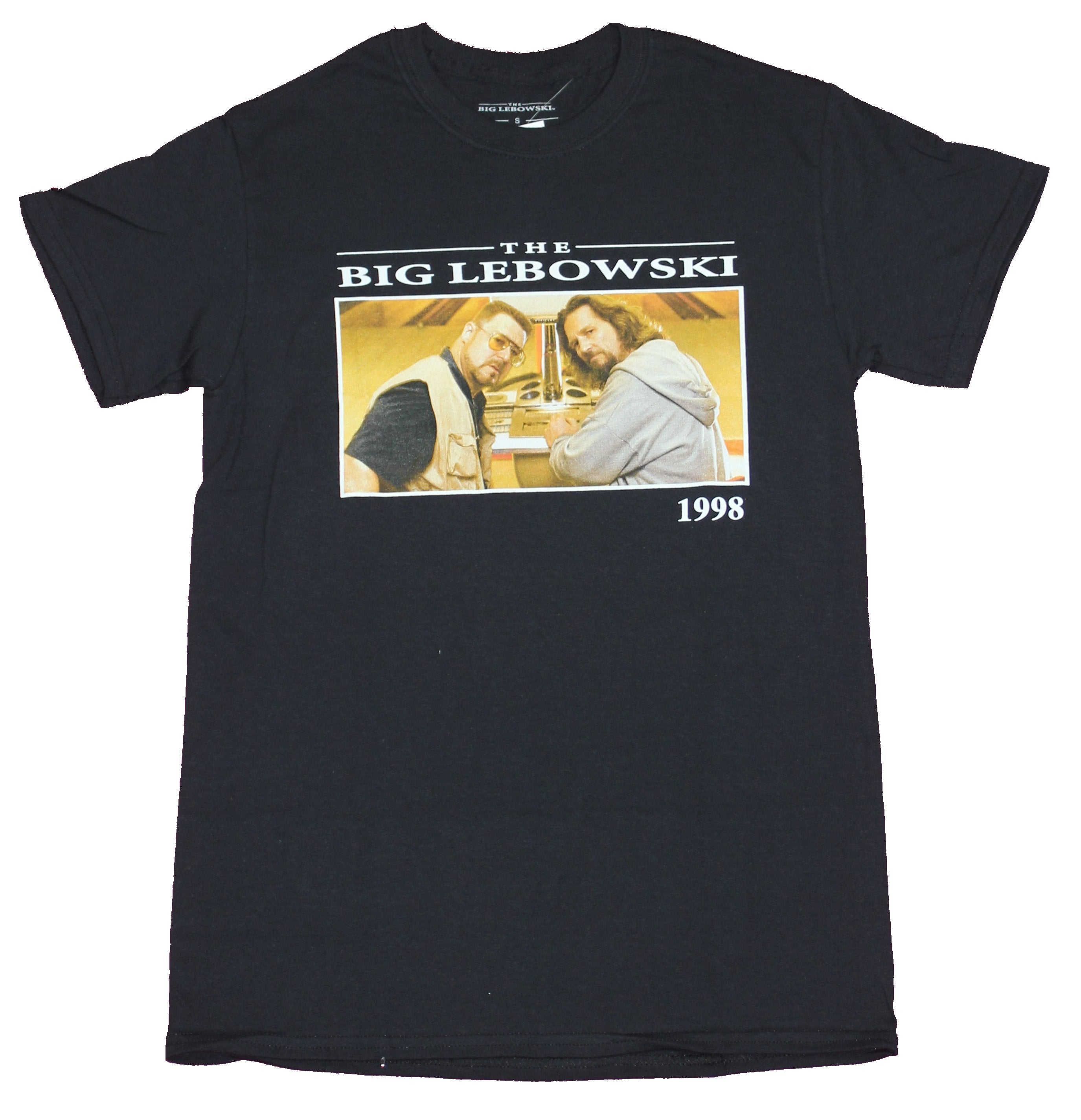 The Big Lebowski Mens T-Shirt - The Dude and Walter 1998