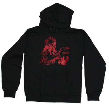 D&D Dungeons and Dragons Red Dragon Ampersand Logo Hoodie