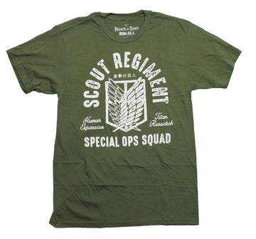 Attack on Titan Mesn T-Shirt - Scout Regiment Special Ops Squad