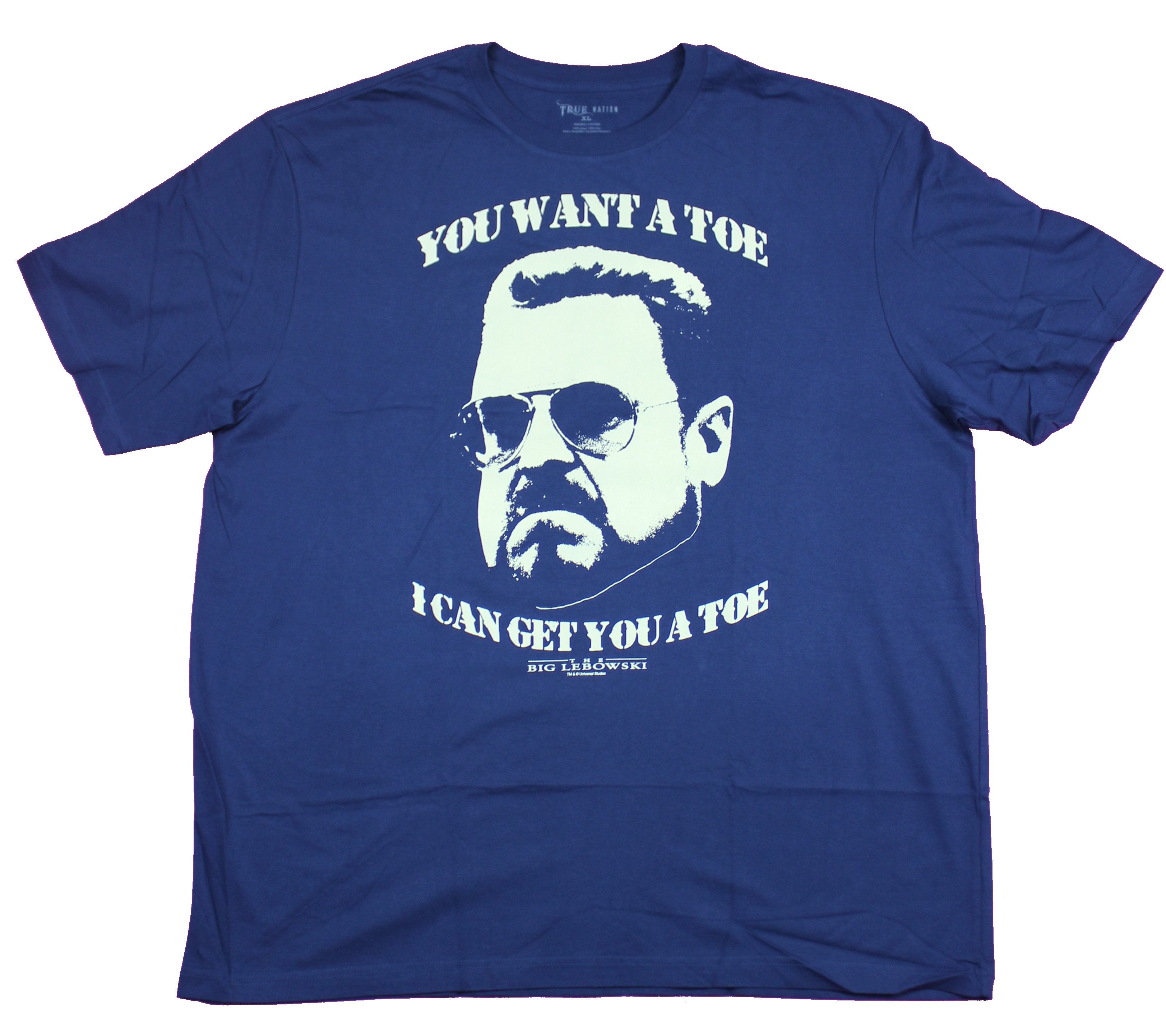 The Big Lebowski Mens T-Shirt  - You Want A Toe I can Get A Walter Image