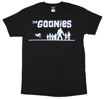 The Goonies Mens T-Shirt  - Silhouetted Hand Holding Logo Image