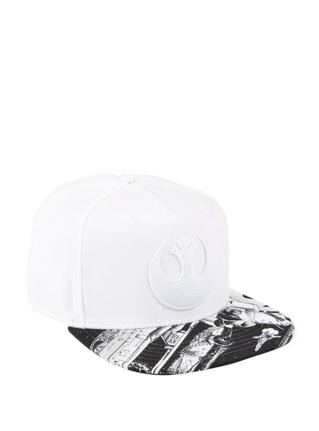Star Wars Rebel Fighter Sublimation Snapback Hat ap