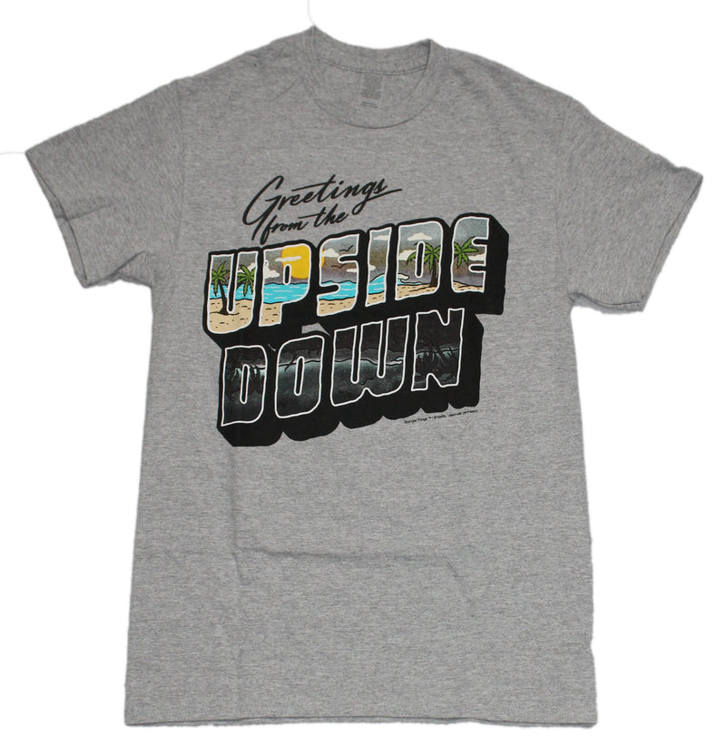 Strange Things Mens T-Shirt - Greetings From the Upside Down