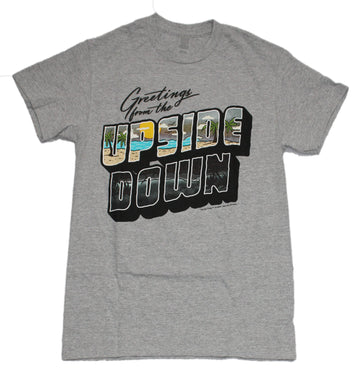 Strange Things Mens T-Shirt - Greetings From the Upside Down