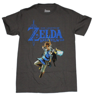 Legend of Zelda Mens T-Shirt -  Breath of the Wild Bow Drawn