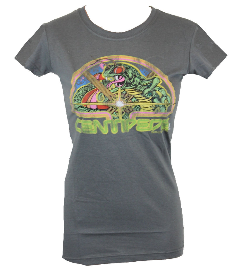 Centipede Girls Juniors T-Shirt - Faded Classic Cabinet Image