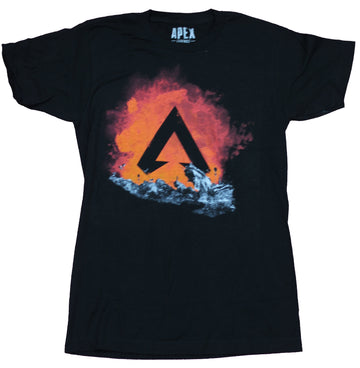 Apex Legends Mens T-Shirt  - Game Logo Above Ships Image