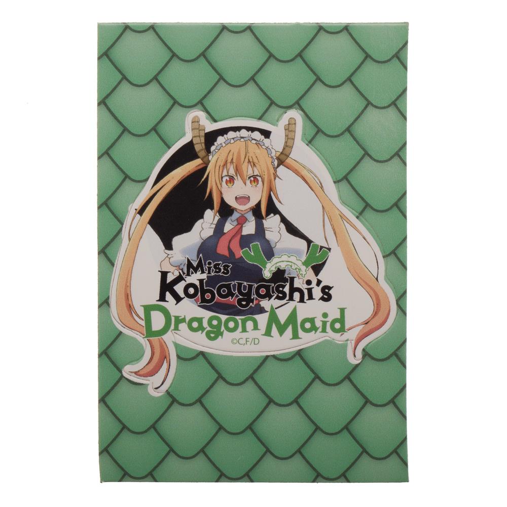 Miss Kobayashi's Dragon Maid Lanyard Green Dragon Scale with Charm and Sticker