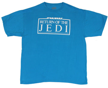 Star Wars Mens T-Shirt  - Return of the Jedi Classic Box Logo Image