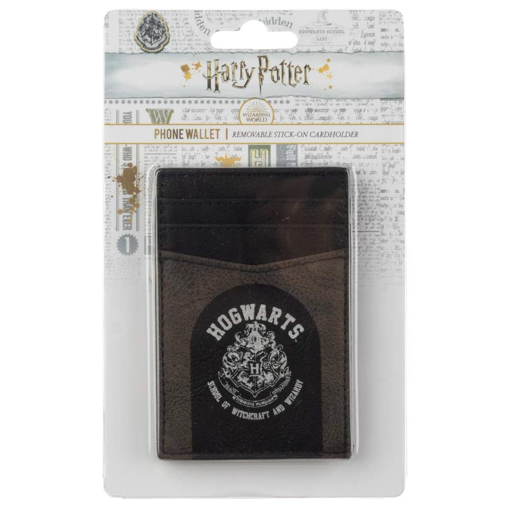 Removable Stick On Hogwarts Crest Phone Wallet