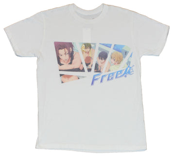 Free! Eternal Summer Mens T-Shirt - Boxed Character Images
