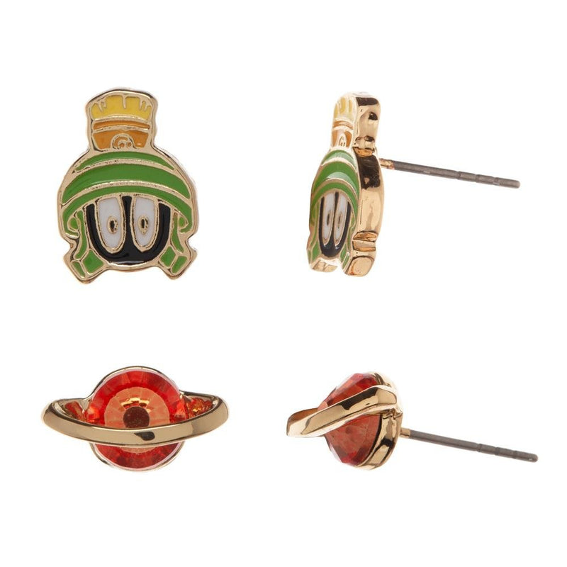 Marvin the Martian Earrings Looney Tunes Accessories -Earrings Marvin the Martian Jewelry - Inmyparentsbasement.com