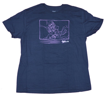 Fate Stay Night Mens T-Shirt- Line Drawn Image Heaven's Feel