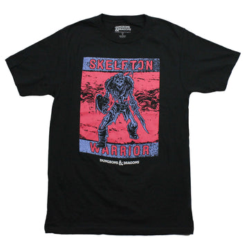 Dungeons & Dragons  Mens T-Shirt - Skeleton Warrior Image