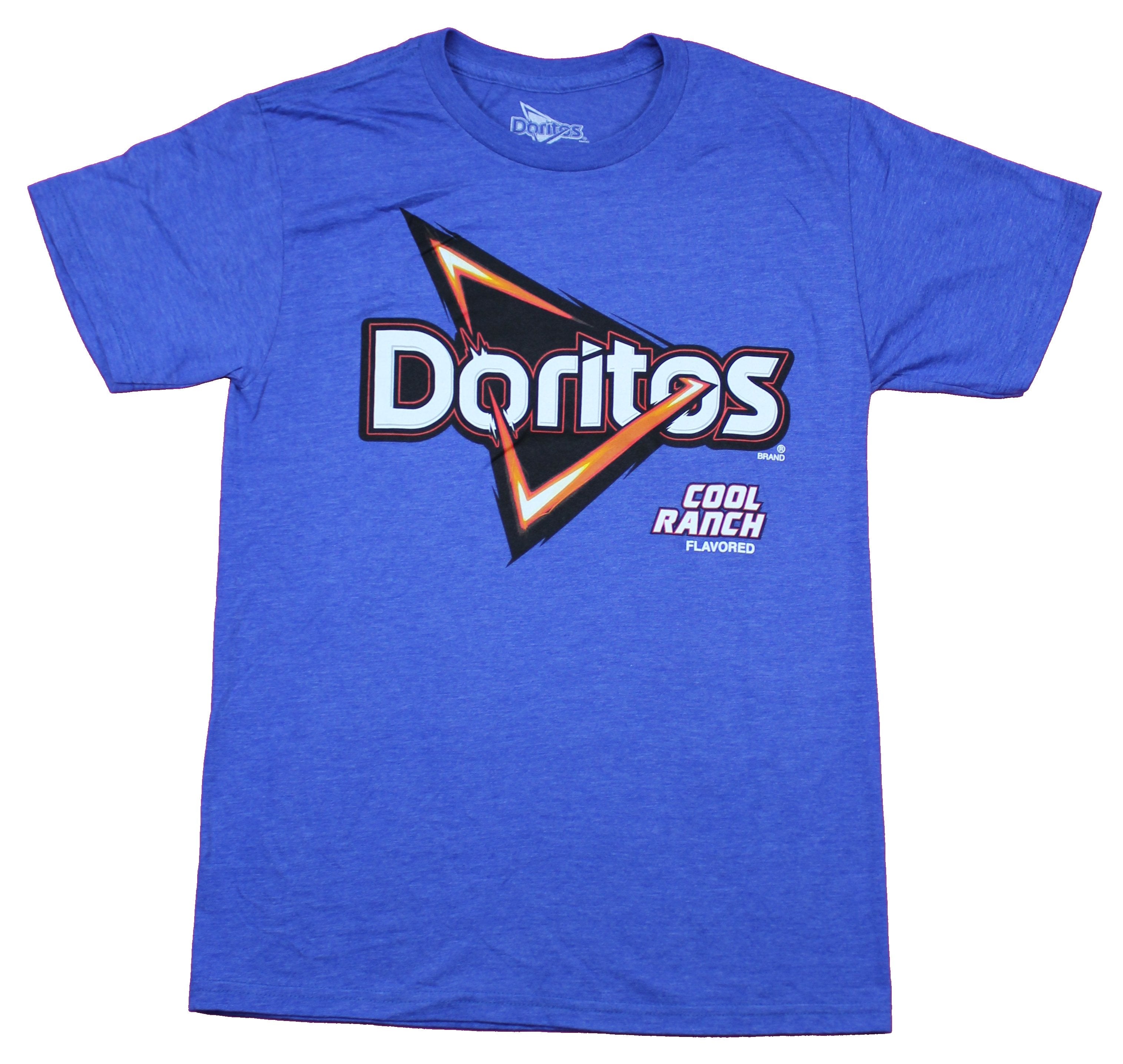 Doritos Cool Ranch Mens T-Shirt  - Classic Chip Bag Front Image