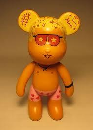 Popobe 5 inch Vinyl Lover Dude Beach-Bear