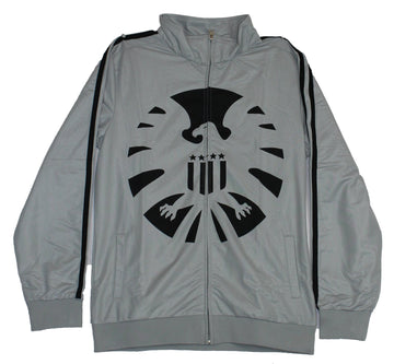 Shield Marvel Comics Mens Track Jackets - S.H.I.E.L.D Eagle Giant Logo Image
