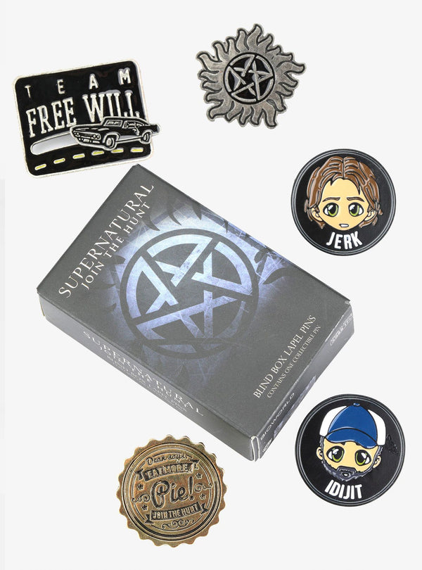 Supernatural Blind Box Enamel Pin