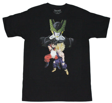Dragon Ball Z  Mens T-Shirt - Frieza over Goku and Vegeta