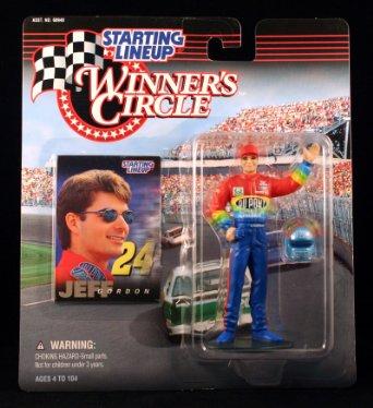 JEFF GORDON / DUPONT 1998 Winners Circle Starting Line NASCAR Series Action ...