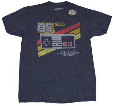 Nintendo Entertainment System Mens T-Shirt - 85 Striped Controller Image