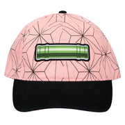 Demon Slayer Embroidered Season 1 Logo Black Adjustable Baseball Hat - Inmyparentsbasement.com