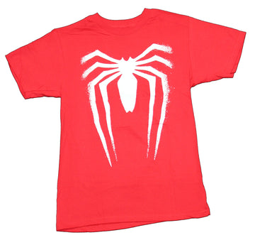Spider-Man Gamerverse Mens T-Shirt  - White Classic Spider-Man Logo