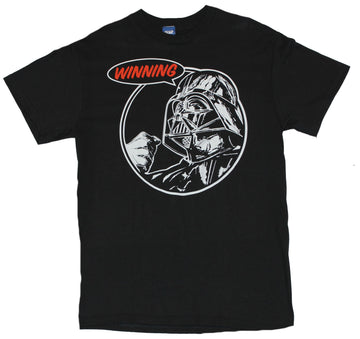 Star Wars Mens T-Shirt - "Winning!" Fist Clinch Darth Vader Image