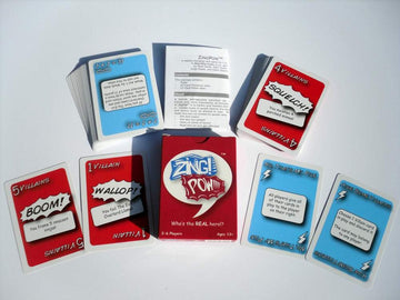 ZingPow: The Zany Comic Book Hero Card Game